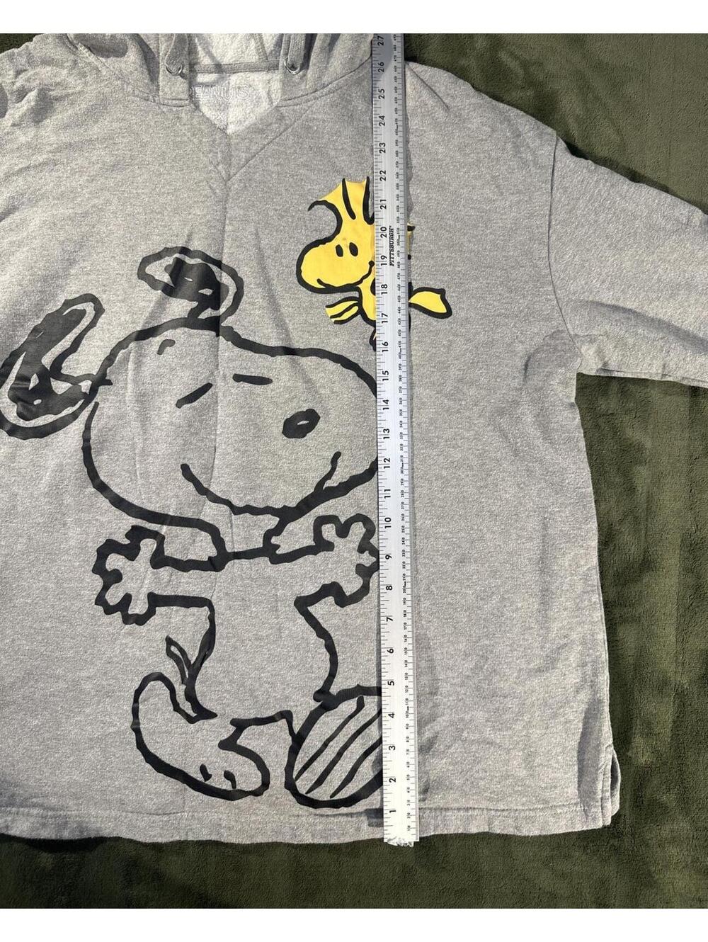 Peanuts Women's Grey XL Hoodie - Picture 5 of 5